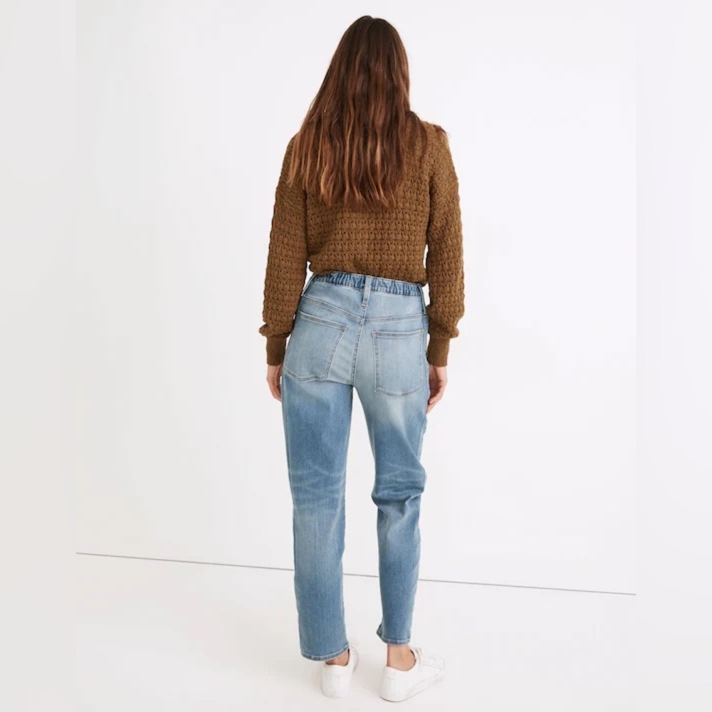 Madewell Pull on Jeans in Okeefe Wash Women’s Size 30 - Picture 3 of 16